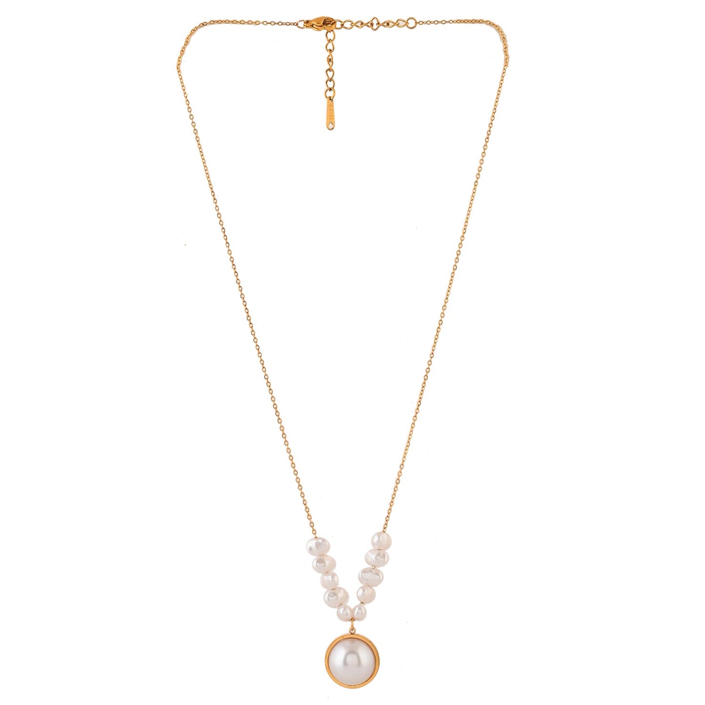 Voyage Pearl Bliss Golden Charm Pendant