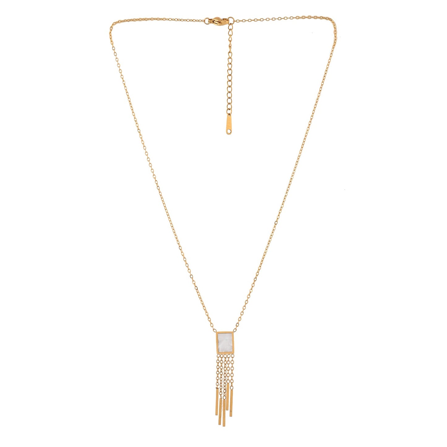 Voyage Gleaming Fringe-Tastic Gold Pendant