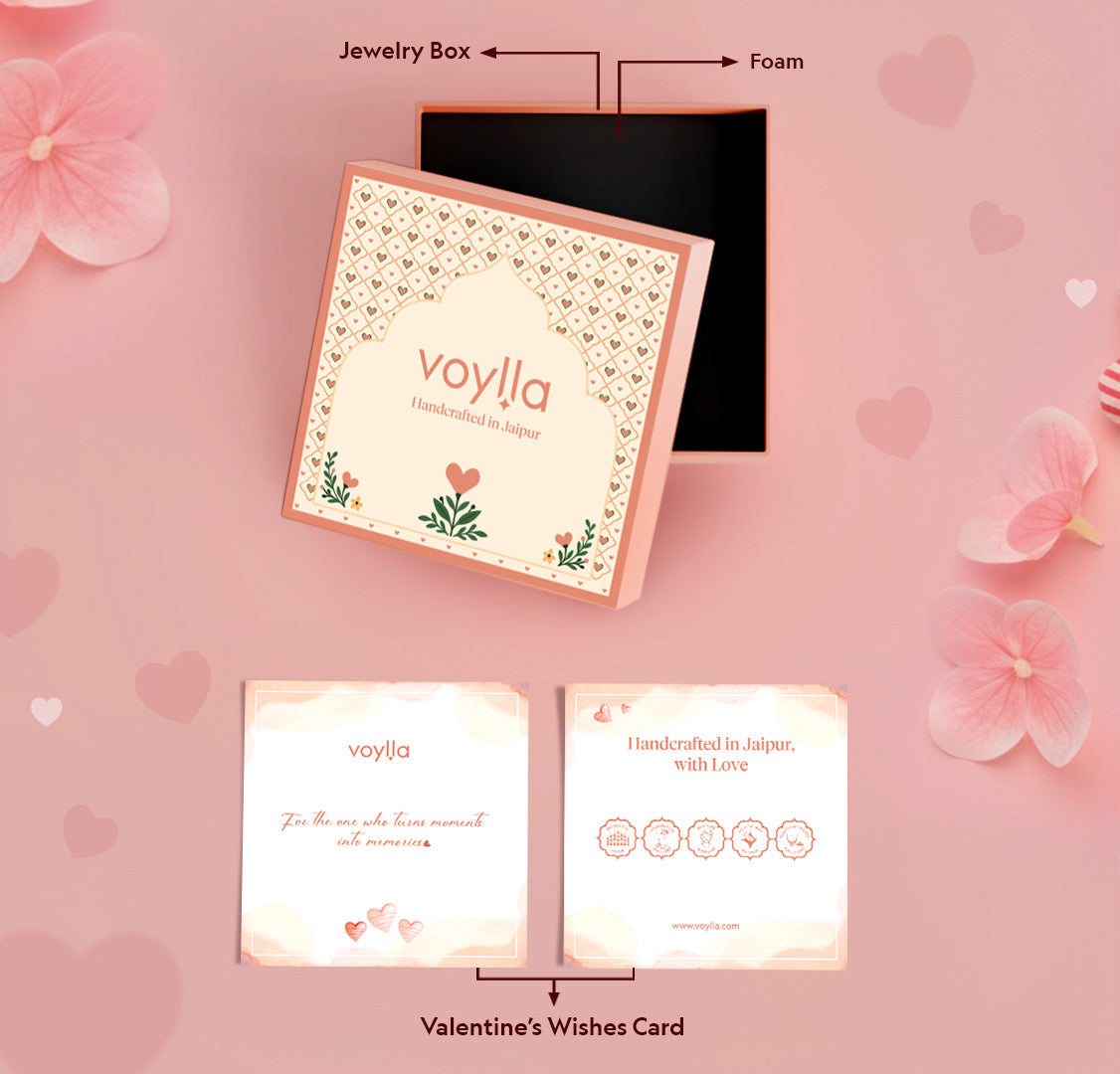 Valentine’s Day Golden Flutter Heart Butterfly Necklace