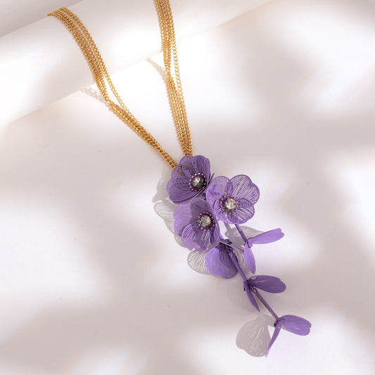 Blume Moonflower Lavendar Dream Pendant