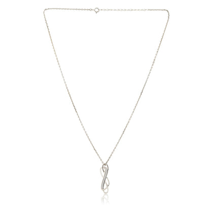 Valentine's Day Eternal Grace Sterling Silver Infinity Pendant