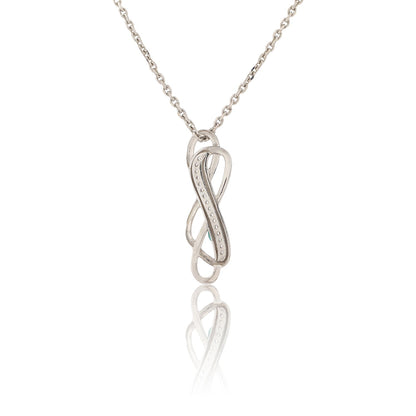 Valentine's Day Eternal Grace Sterling Silver Infinity Pendant