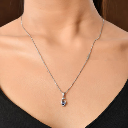 Tropical Wildlife Icy Cold Penguin  Sterling Silver Pendant