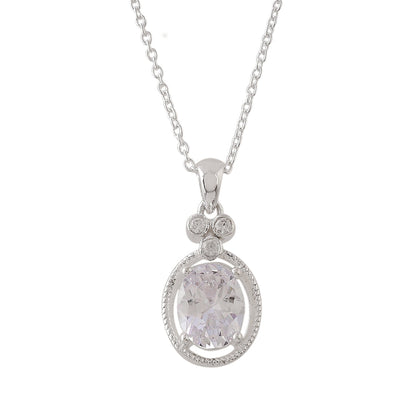 Adorable 925 Sterling Silver Pendant: Timeless Elegance | Voylla