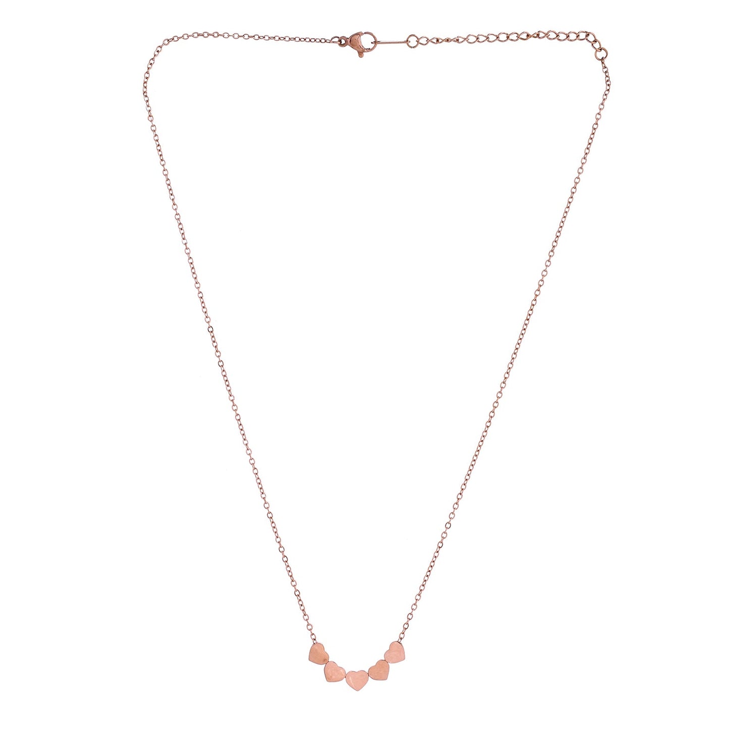 Sparkling Elegance Little Hearts Charm Pendant