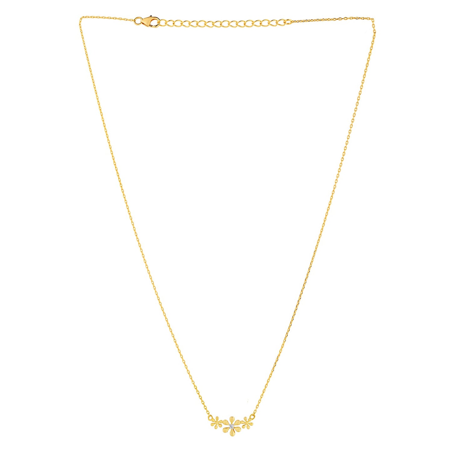 Sunset Flora Lab-Grown Diamond Necklace
