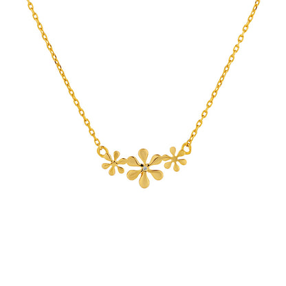Sunset Flora Lab-Grown Diamond Necklace