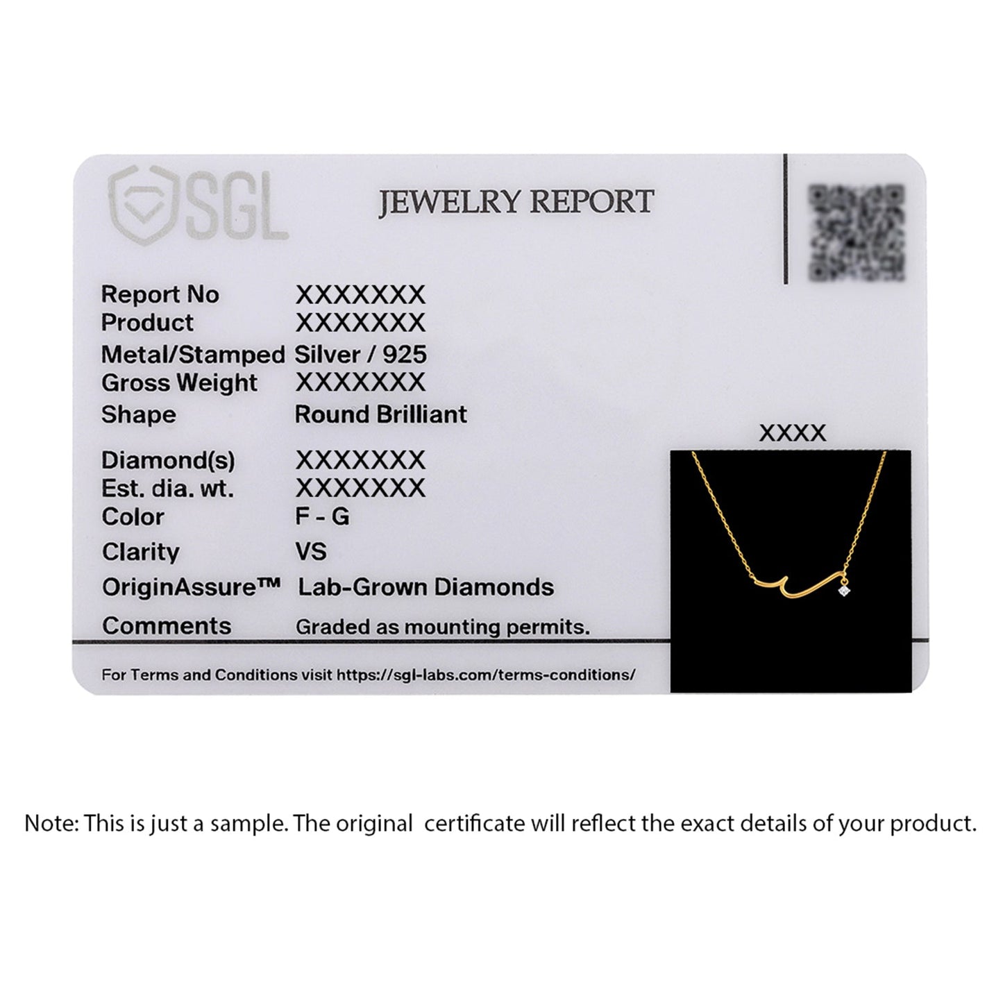 Serene Lab-Grown Diamond Necklace