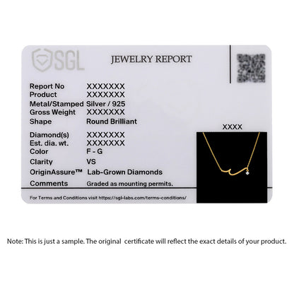Serene Lab-Grown Diamond Necklace