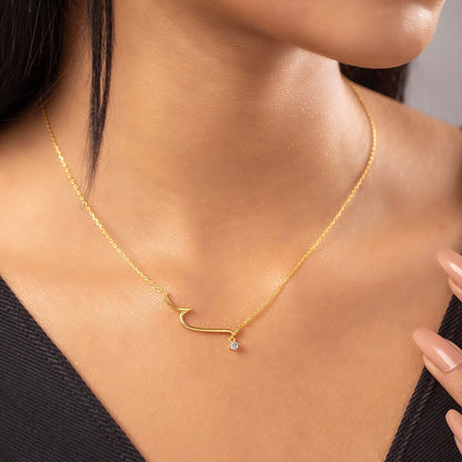 Serene Lab-Grown Diamond Necklace