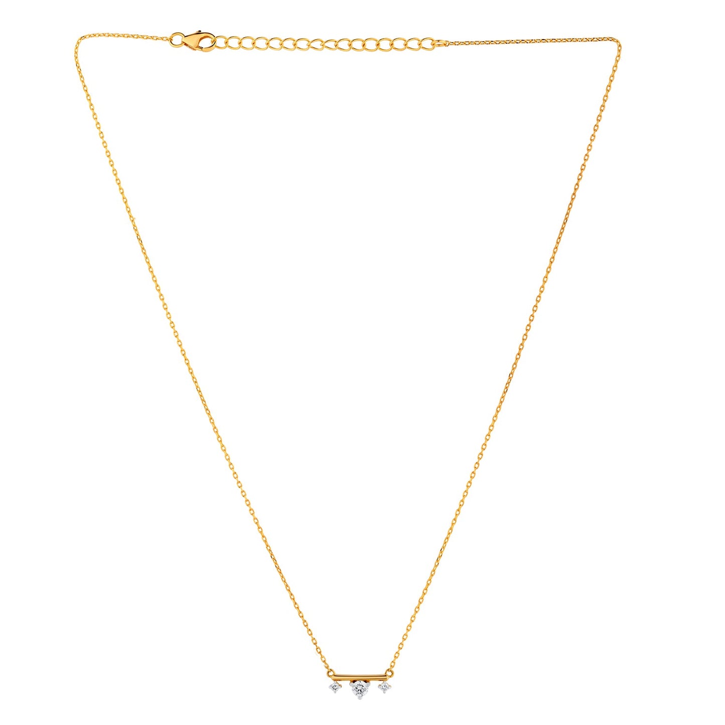 Twilight Trio Lab-Grown Diamond Necklace