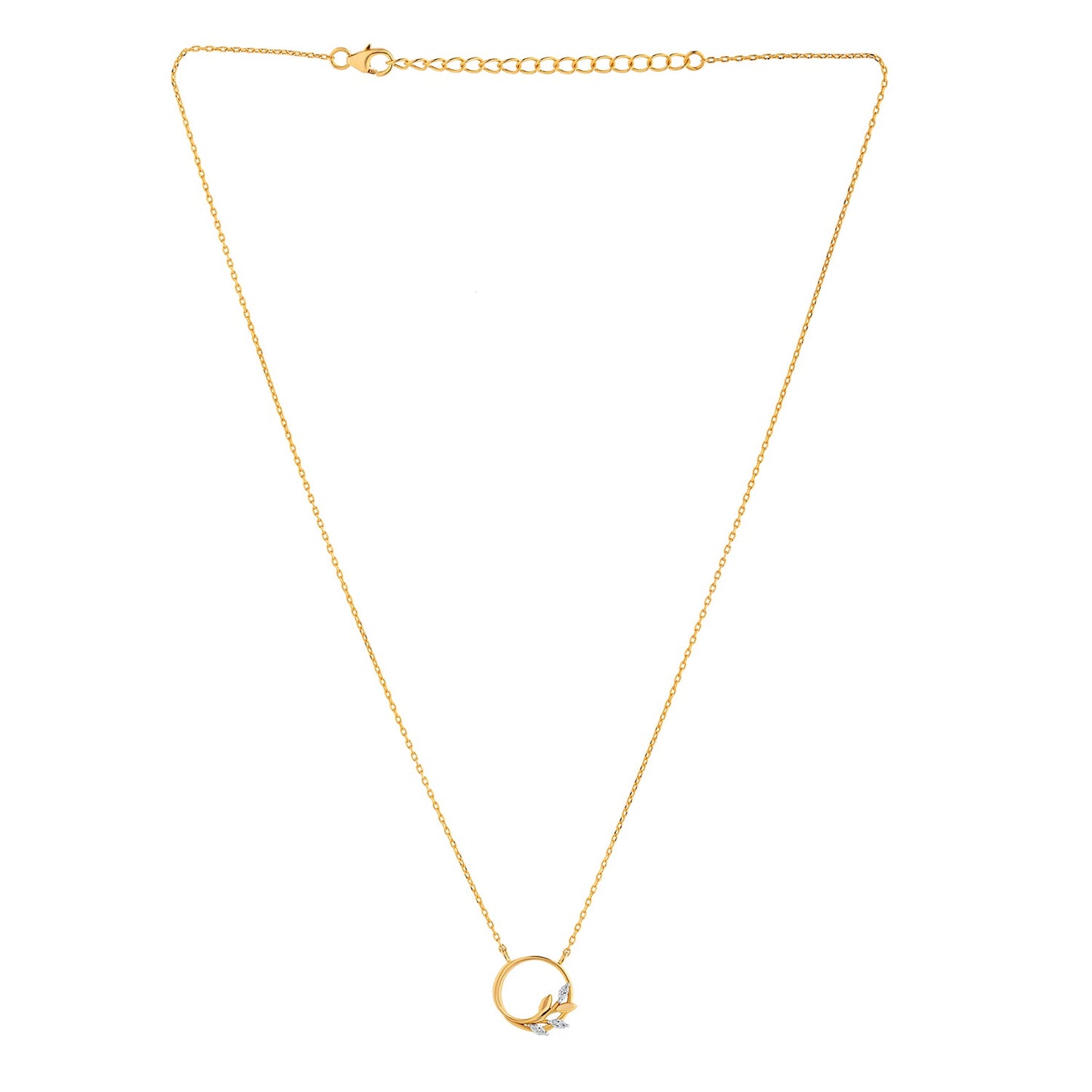 Luna Flora Lab-Grown Diamond Necklace