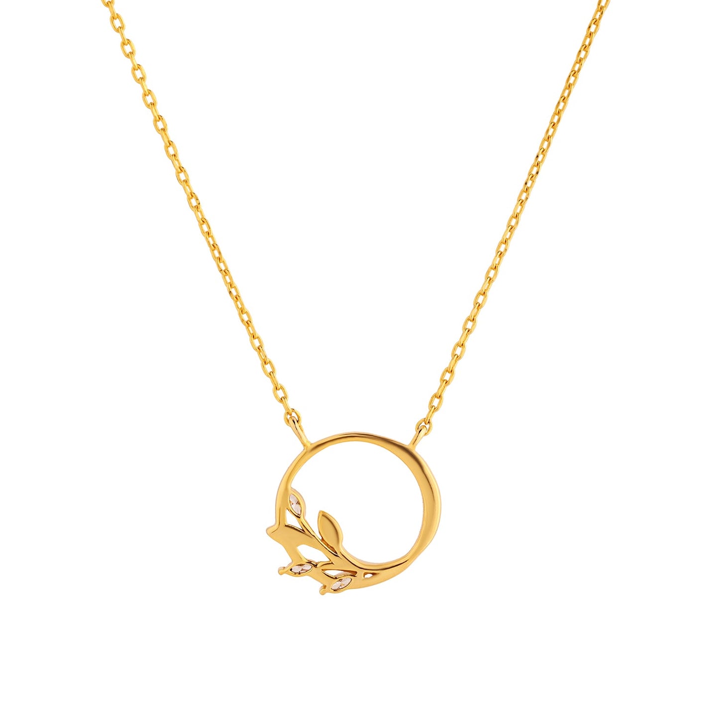 Luna Flora Lab-Grown Diamond Necklace