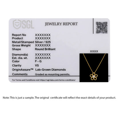 Amara Bloom Lab-Grown Diamond Pendant