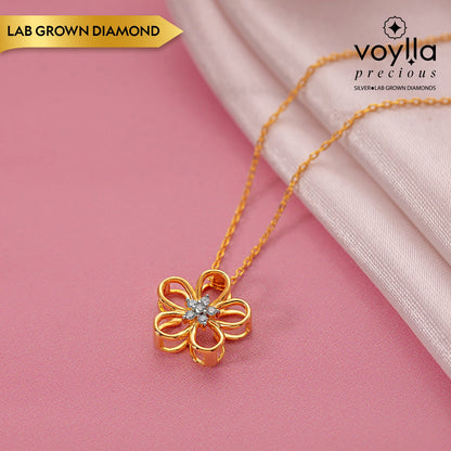Amara Bloom Lab-Grown Diamond Pendant