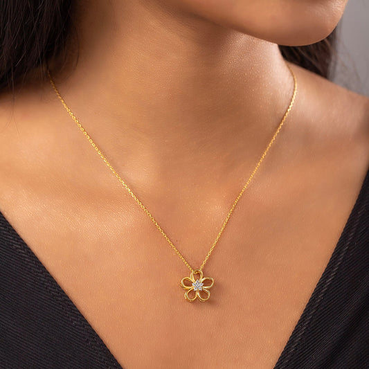 Amara Bloom Lab-Grown Diamond Pendant