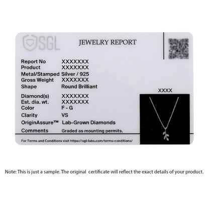Elowen Vine Lab-Grown Diamond Pendant