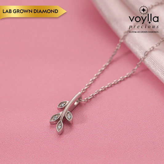 Elowen Vine Lab-Grown Diamond Pendant