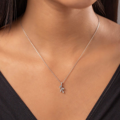 Elowen Vine Lab-Grown Diamond Pendant