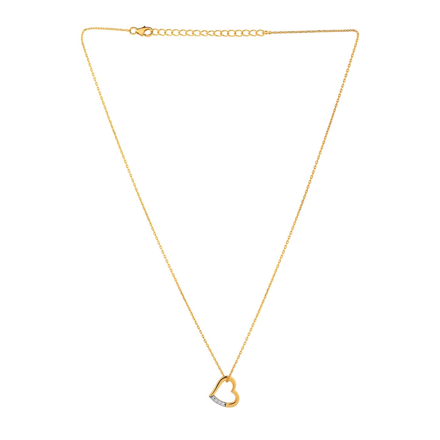 Amour Lab-Grown Diamond Heart Pendant