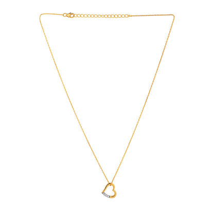 Amour Lab-Grown Diamond Heart Pendant