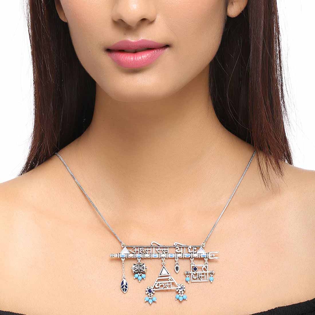 Moksha Dharam Karam Necklace