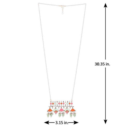 Bagh-E-Fiza Floral Motifs Necklace