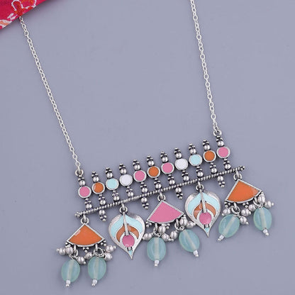 Bagh-E-Fiza Floral Motifs Necklace