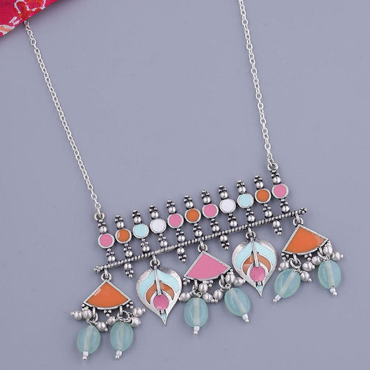 Bagh-E-Fiza Floral Motifs Necklace