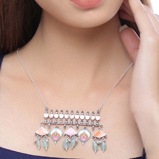 Bagh-E-Fiza Floral Motifs Necklace