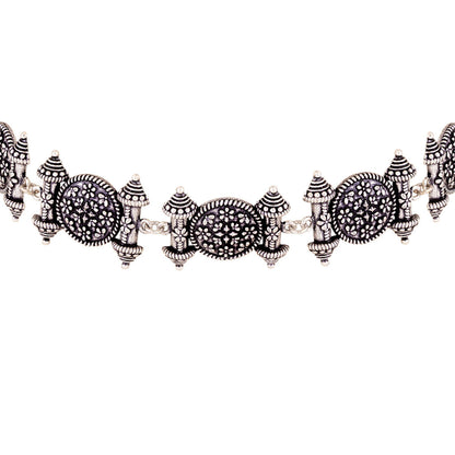 Nayantara Temple Design Necklace