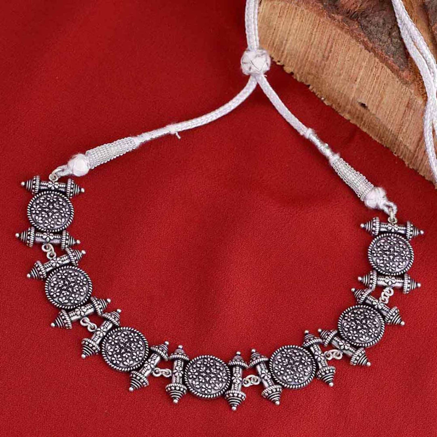Nayantara Temple Design Necklace