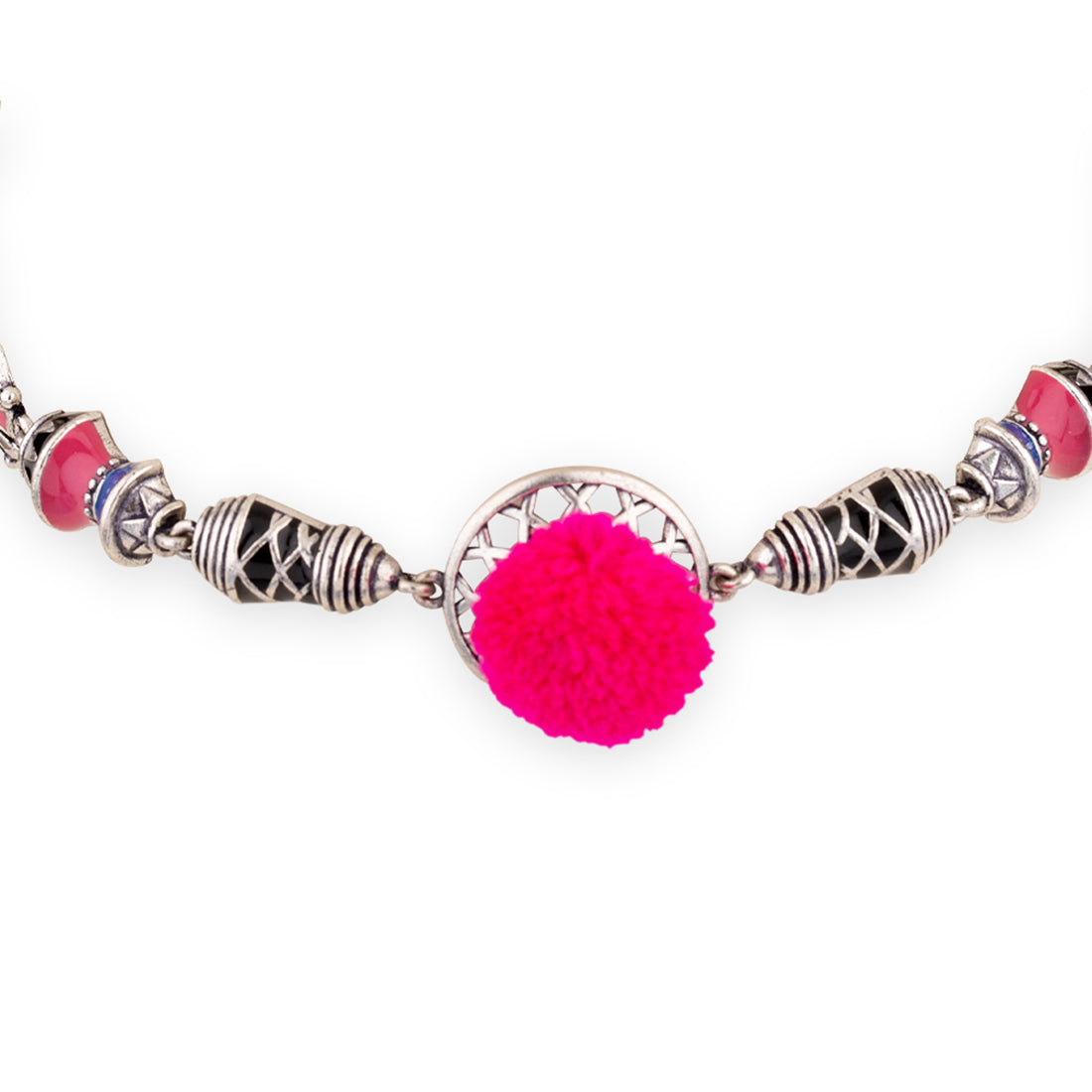 Kalbelia Enameled Choker Necklace