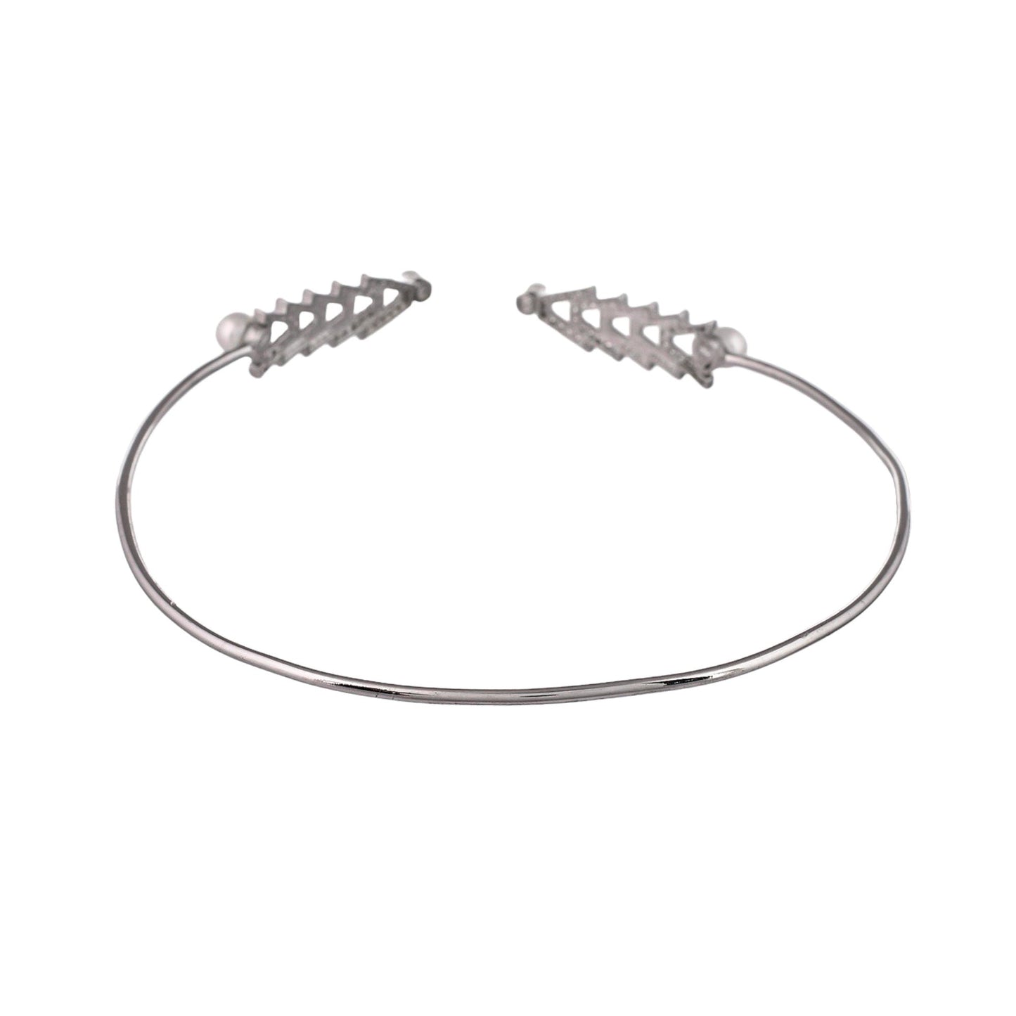 Voylla Silver-Plated Brass Necklace
