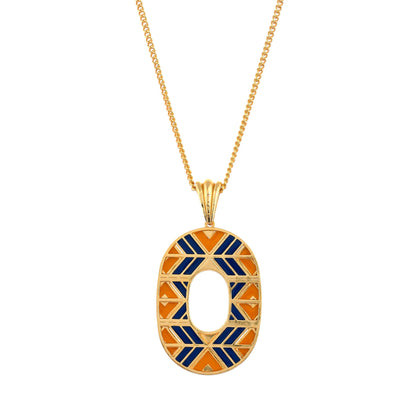 Zulu Dakarai Dual Enameled Pendant