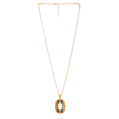 Zulu Dakarai Dual Enameled Pendant