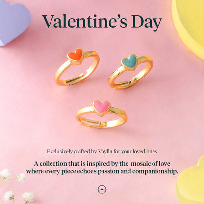 Valentine's Day Daisy Dual Pendants