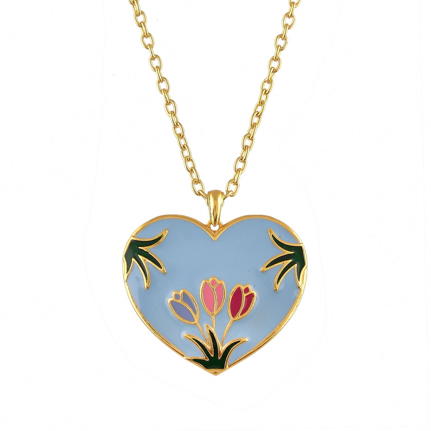 Valentine's Day Spring Heart Pendant