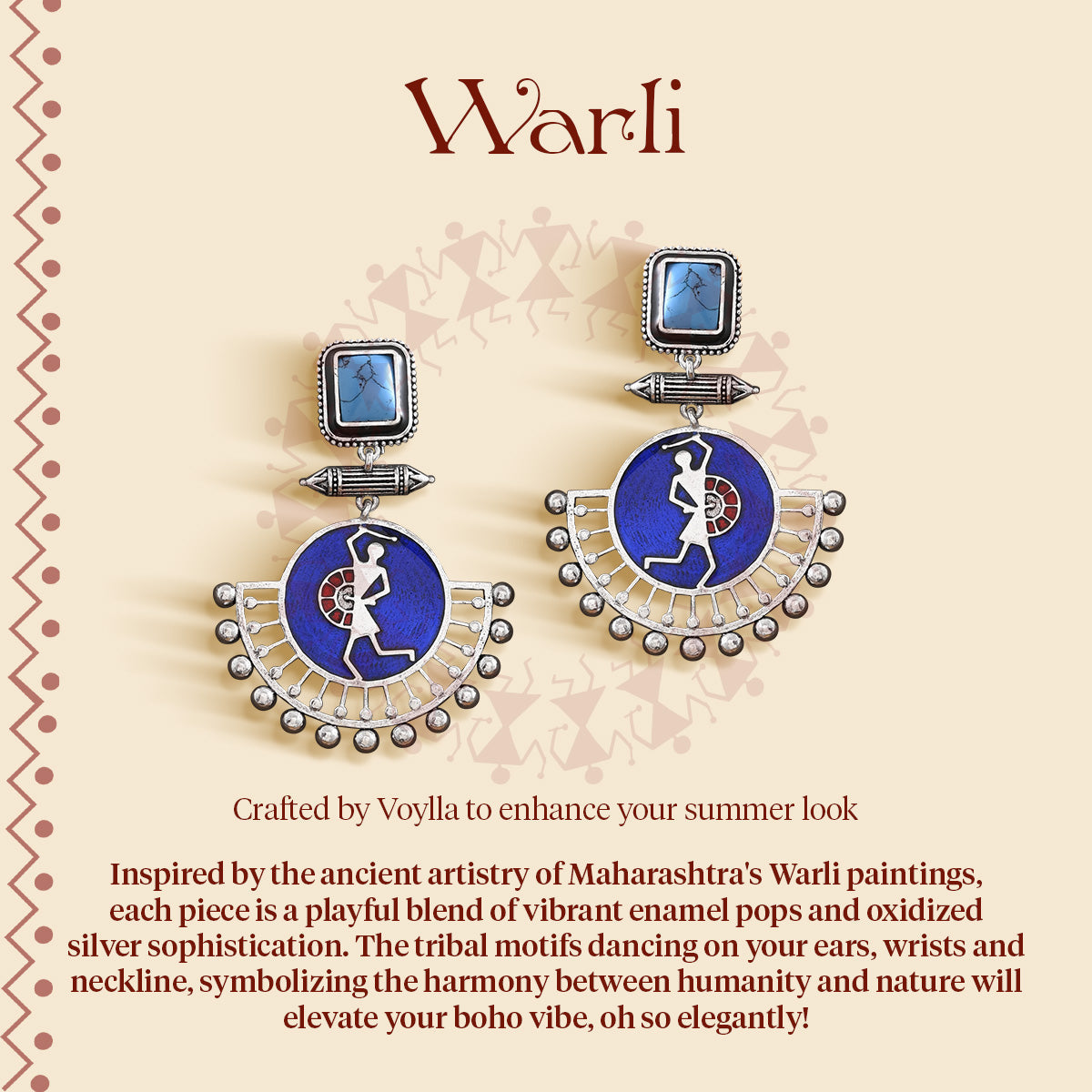 Warli Dhindora Baje Re Layered Necklace