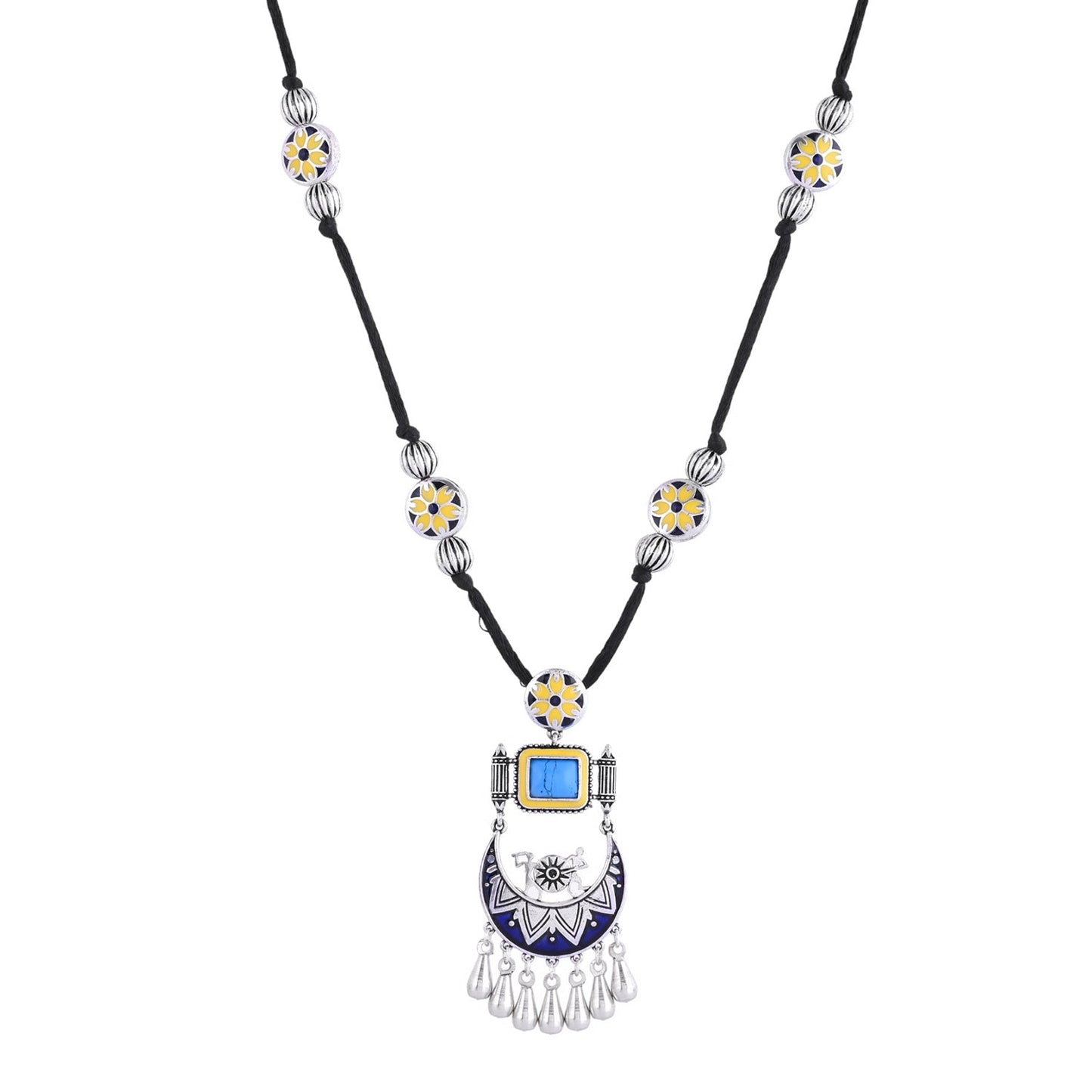 Warli Nagada Sang Dhol Statement Necklace