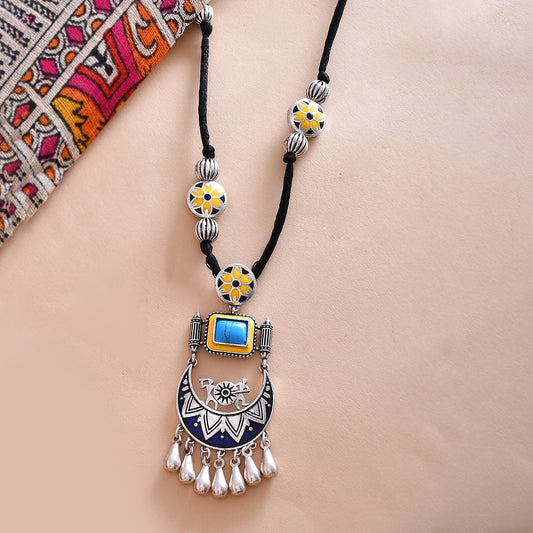 Warli Nagada Sang Dhol Statement Necklace
