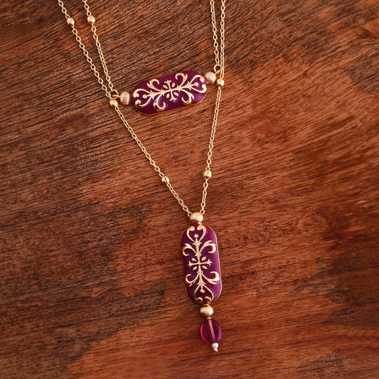 Pashmina Wajiha Layered Necklace