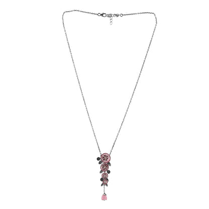 Bloom 925 Sterling Silver Sakura Necklace