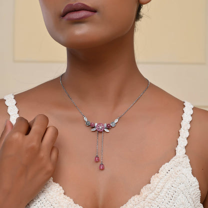 Bloom 925 Sterling Silver Misaki Necklace