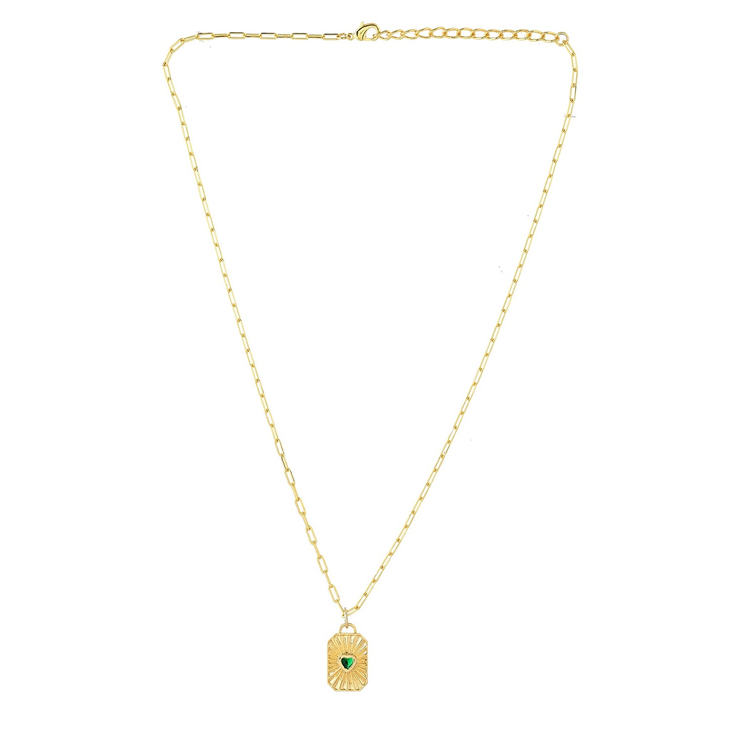Valentine's Day Ray Of Love Pendant Necklace
