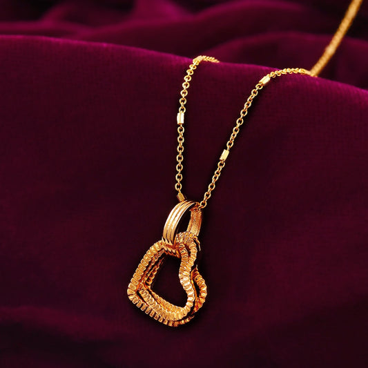 Valentine's Day Hearts Of Passion Pendant Necklace