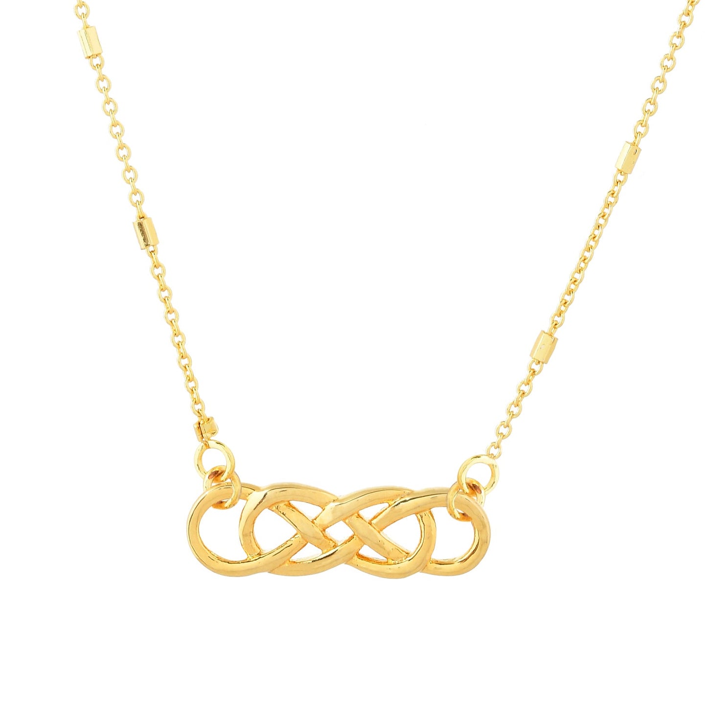 Valentine's Day Infinity Knot Of Love Pendant Necklace