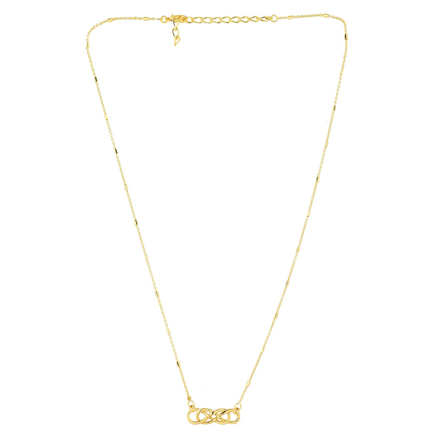 Valentine's Day Infinity Knot Of Love Pendant Necklace