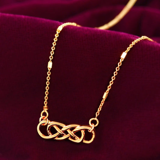 Valentine's Day Infinity Knot Of Love Pendant Necklace