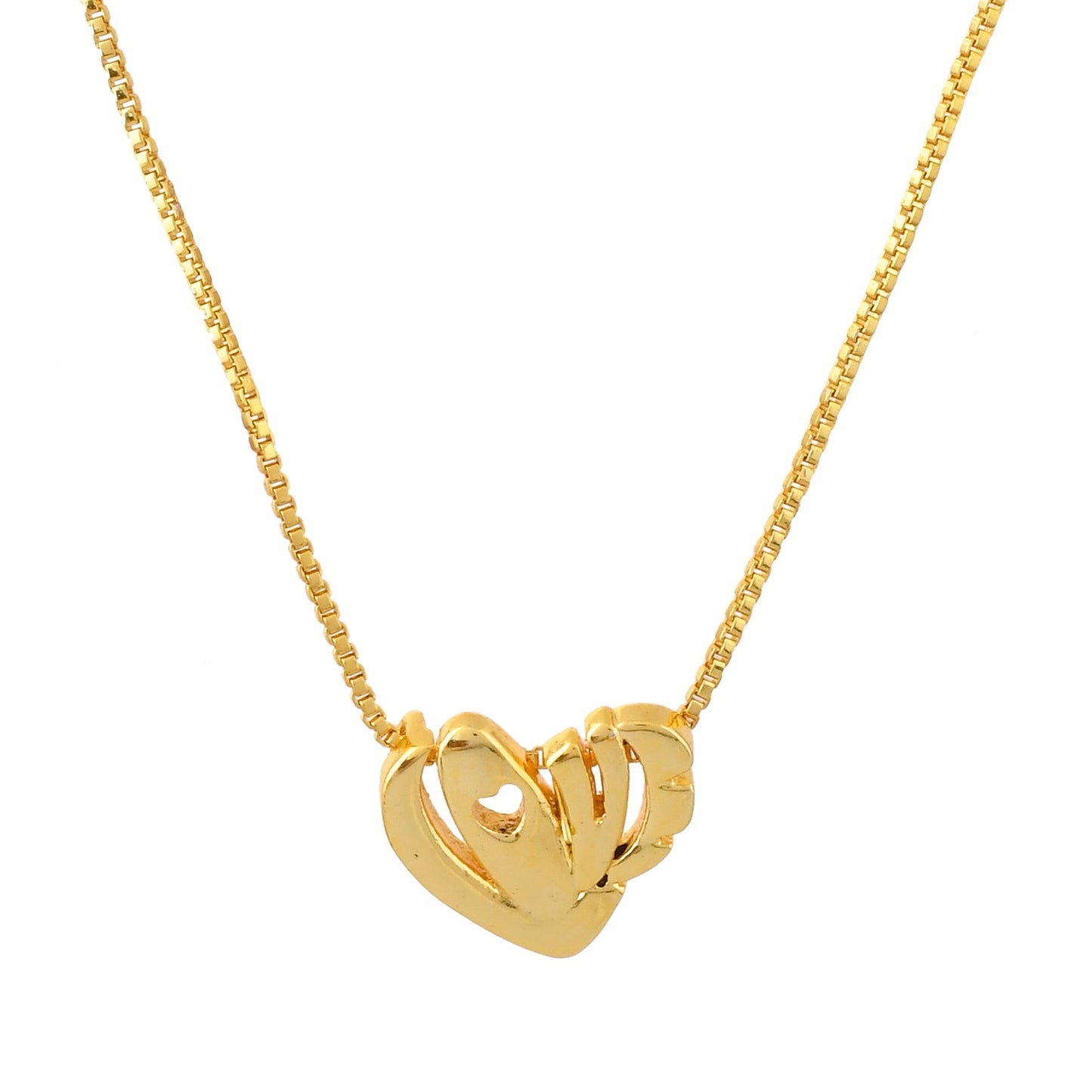 Valentine's Day Heart Of Love Pendant Necklace